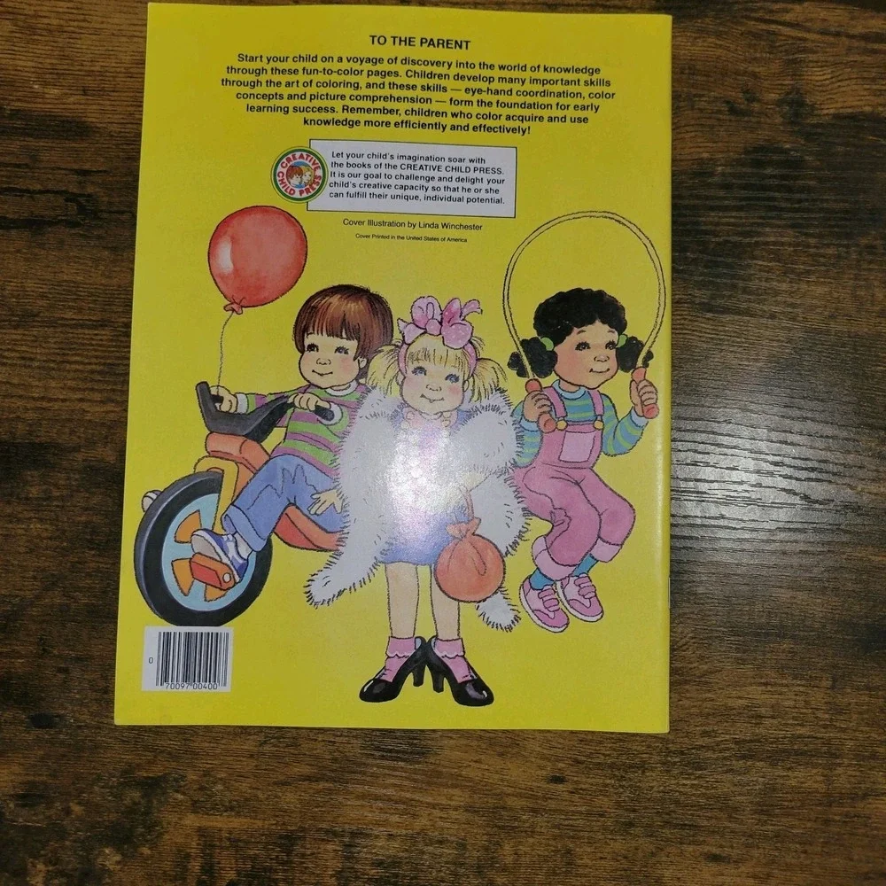 Creative Child Press My Playtime Coloring Book 1986‎